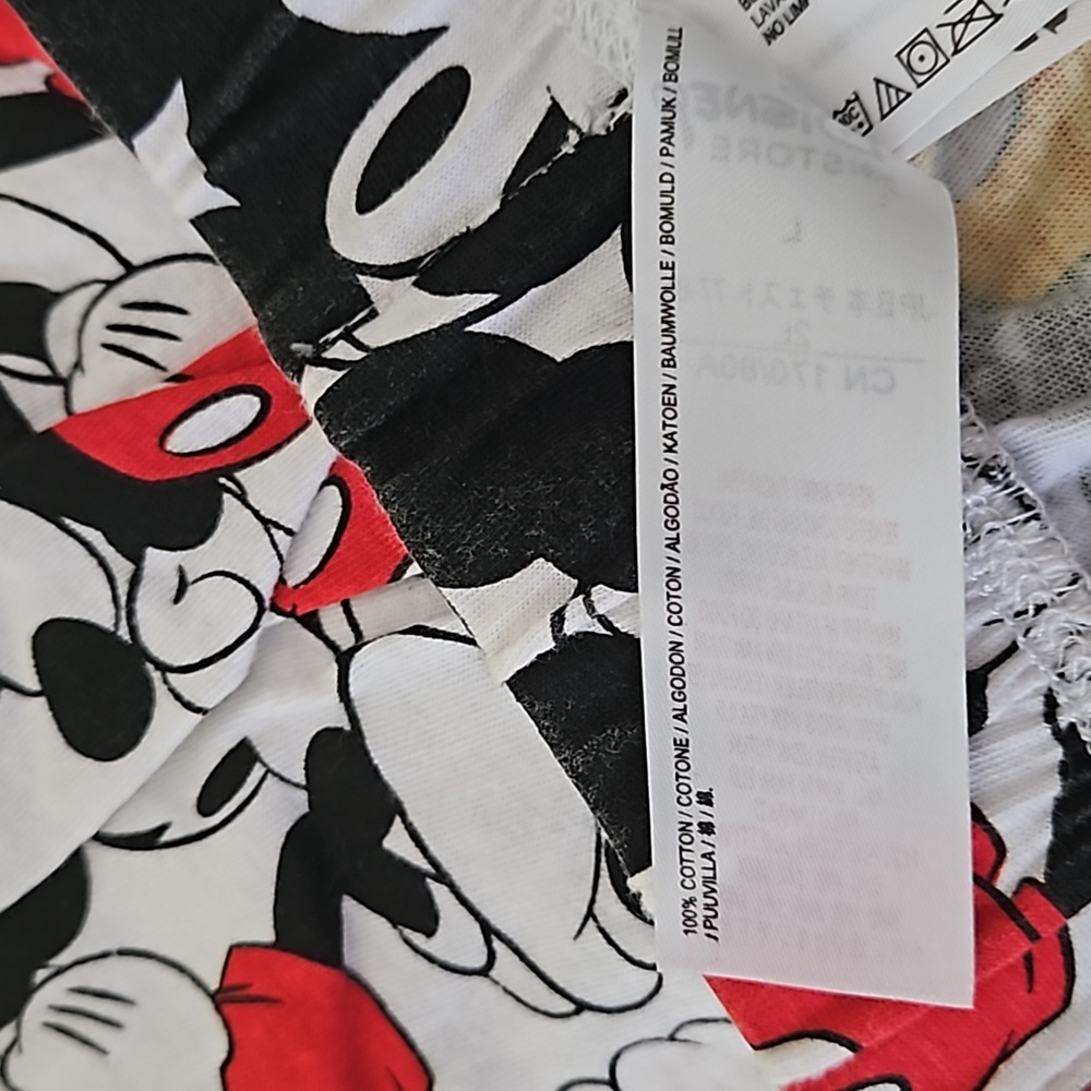 Mickey Mouse Lounge Pants - Ladies Large - Washed, Not Worn - Picture 4 of 10